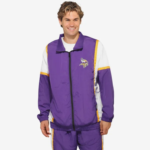 Minnesota Vikings Veste Gameday en nylon froissé
