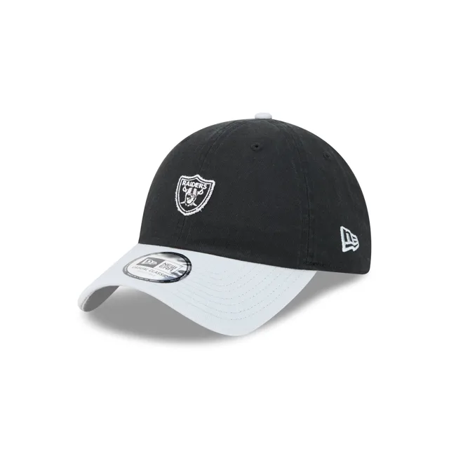 Las Vegas Raiders Mini Logo Chapeau réglable bicolore décontracté classique