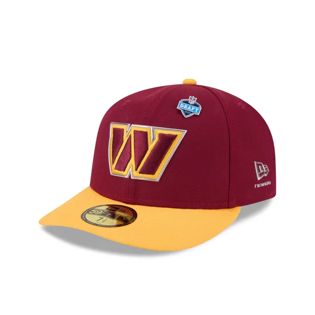 Washington Commanders 2026 Draft 59FIFTY Casquette ajustée