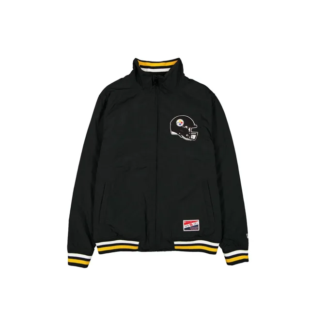 Veste en nylon rétro Pittsburgh Steelers