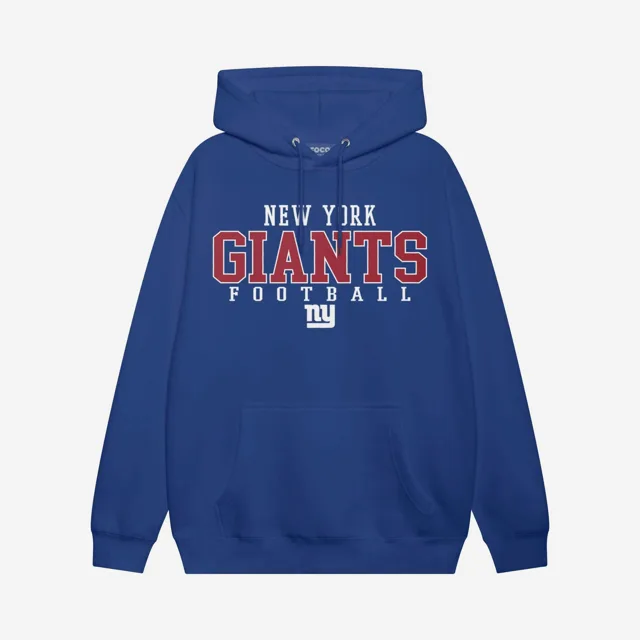 New York Giants Sweat à capuche avec logo de football