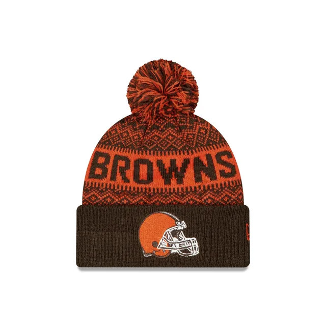 Cleveland Browns Tricot à pompons pour enfants hivernaux