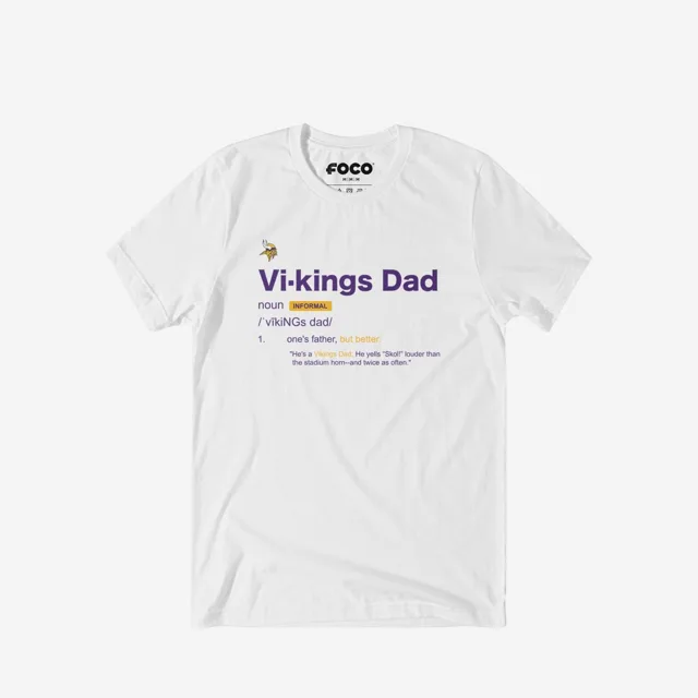 Minnesota Vikings T-shirt définition papa