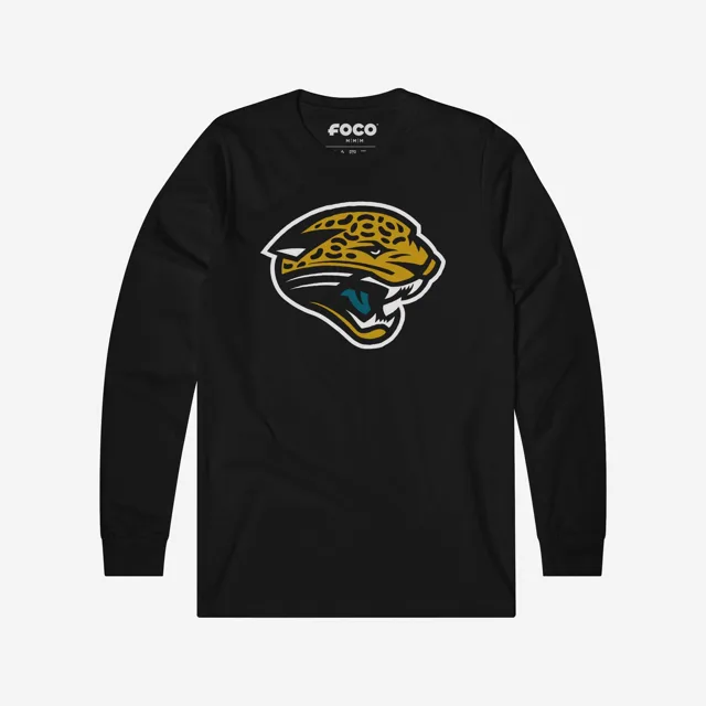 Jacksonville Jaguars 1995 T-shirt à manches longues avec logo rétro