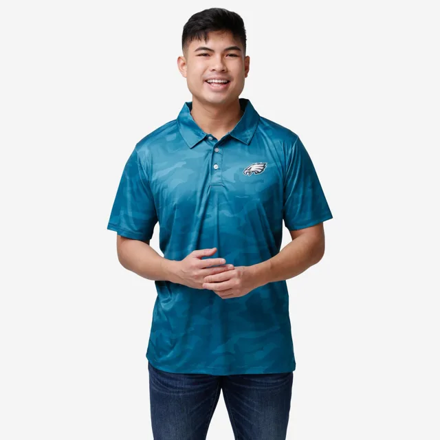 Philadelphia Eagles Polo en polyester camouflage couleur