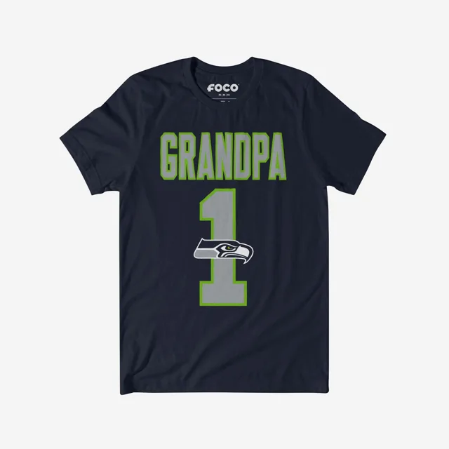 Seattle Seahawks T-shirt grand-père numéro 1