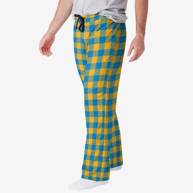 Los Angeles Chargers Pantalon de détente à carreaux Buffalo
