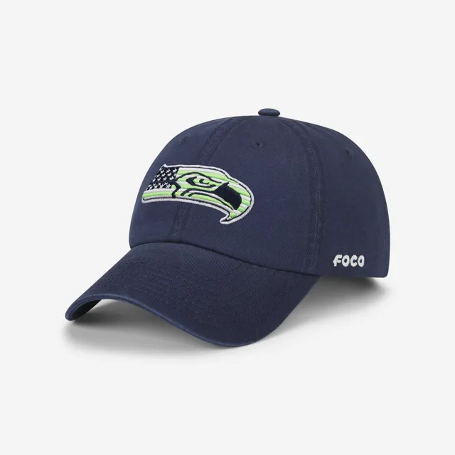 Seattle Seahawks Casquette décontractée avec logo principal Americana