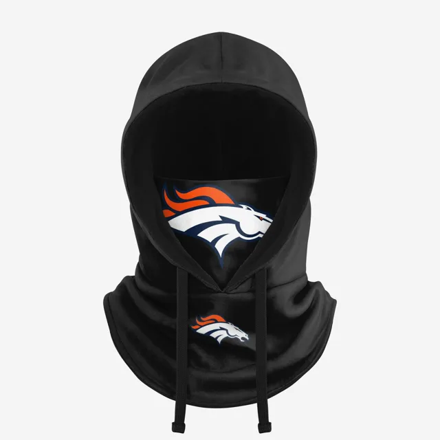 Denver Broncos Guêtre à capuche noire avec cordon de serrage
