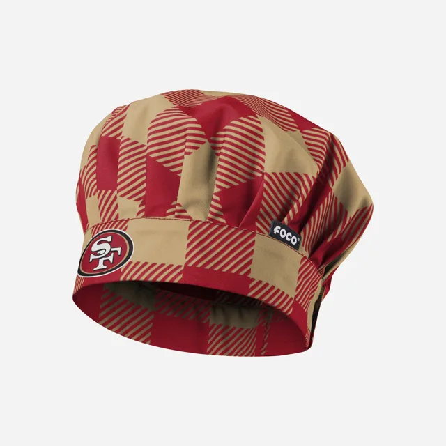 San Francisco 49ers Toque de chef à carreaux