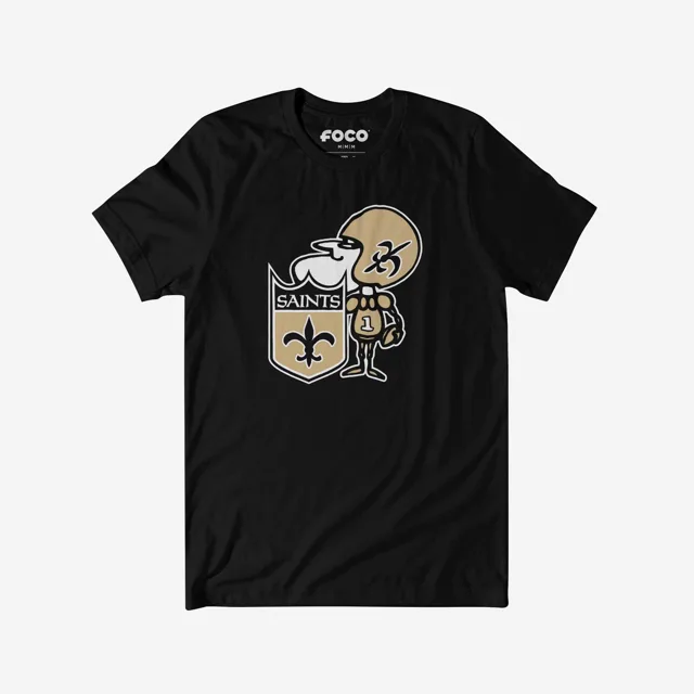 New Orleans Saints 1967 T-shirt avec logo rétro