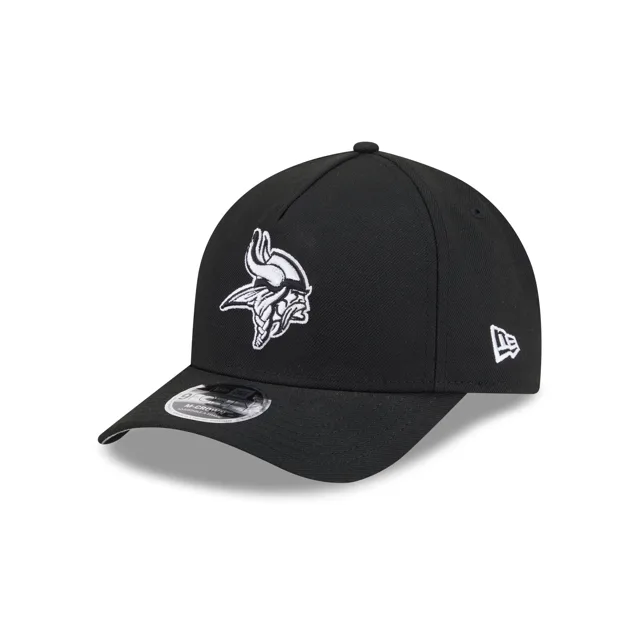 Minnesota Vikings Casquette Snapback 9FORTY M-Crown A-Frame noire et blanche