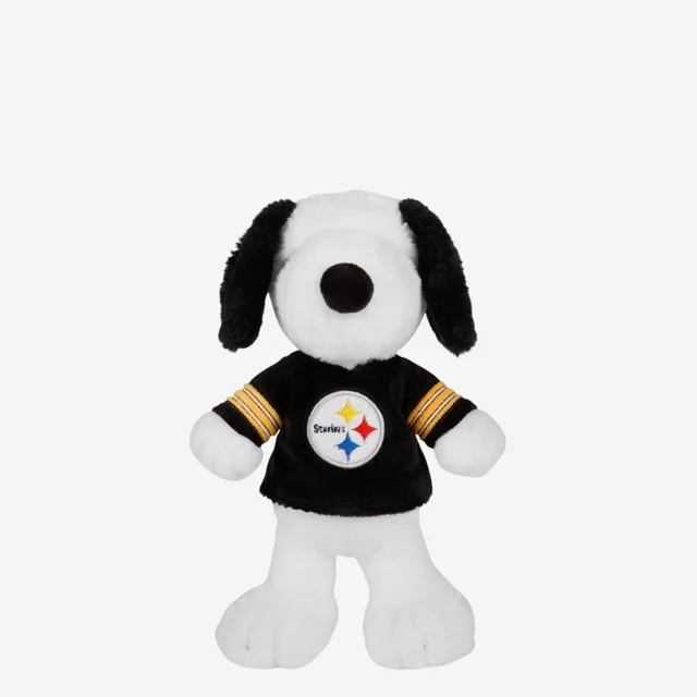 Pittsburgh Steelers Snoopy Peanuts Team Jersey Peluche