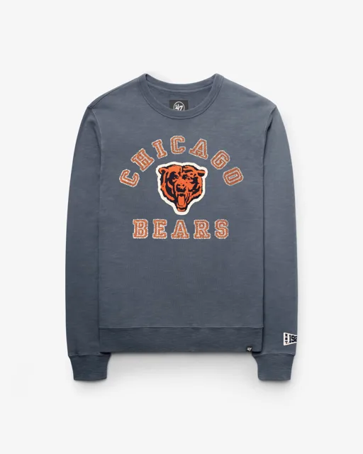 Chicago Bears HISTORIQUE CALDERWOOD BIEN PORTÉ '47 FRENCH TERRY CREW