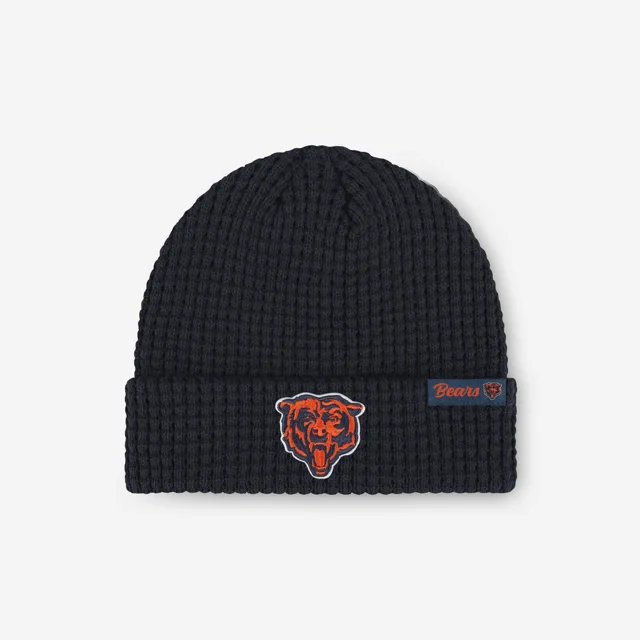 Bonnet gaufré avec logo principal Chicago Bears