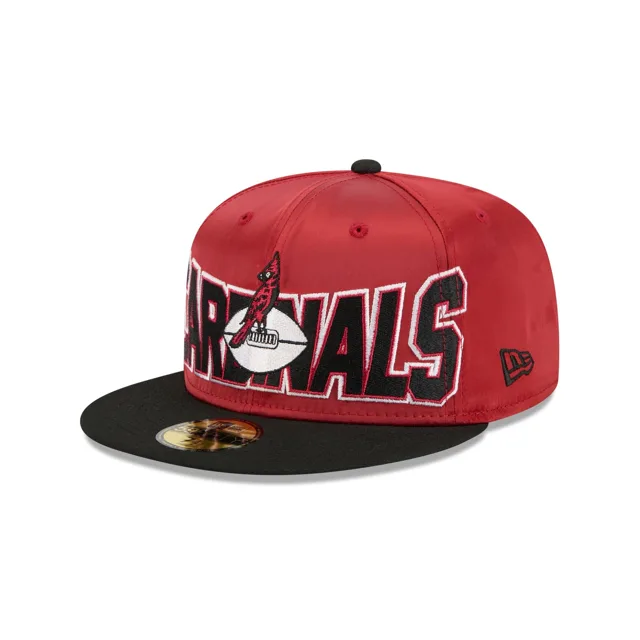Arizona Cardinals Chapeau ajusté 59FIFTY en satin audacieux