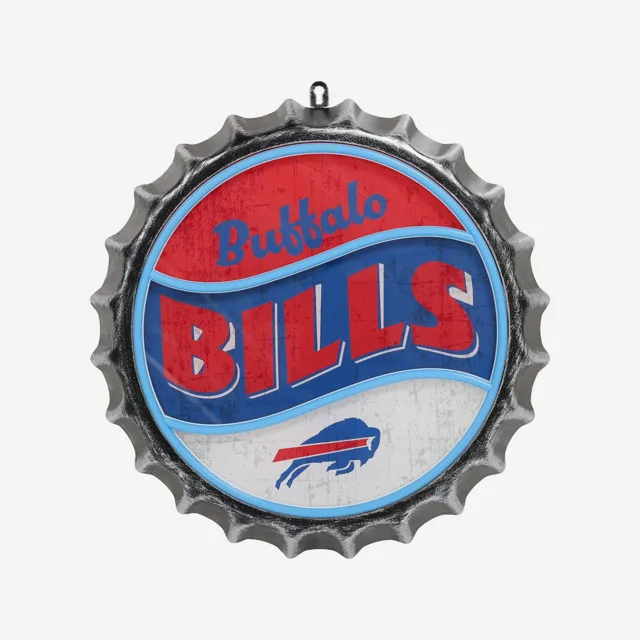 Buffalo Bills Panneau mural rétroéclairé au néon LED pour bouchon de bouteille
