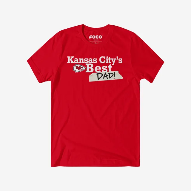 Kansas City Chiefs T-shirt le meilleur papa du monde