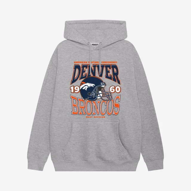 Sweat à capuche Denver Broncos Classic Team Casque