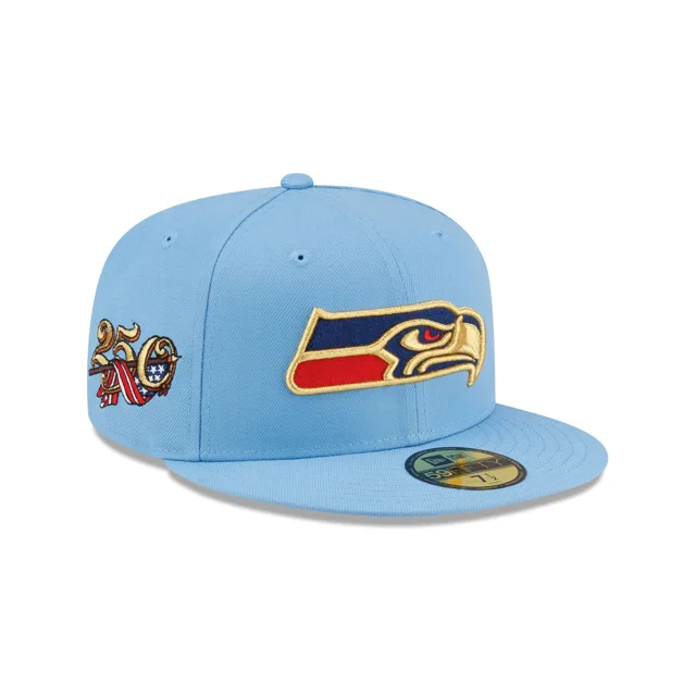 Seattle Seahawks Casquette ajustée 59FIFTY rouge, blanc et bleu