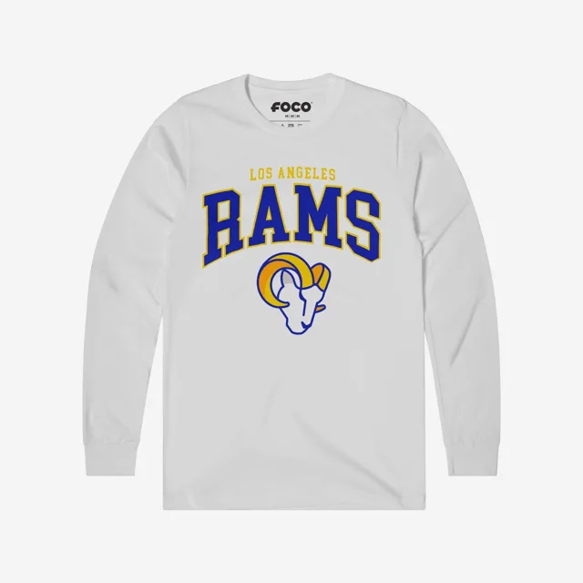 Los Angeles Rams T-shirt à manches longues avec logo classique