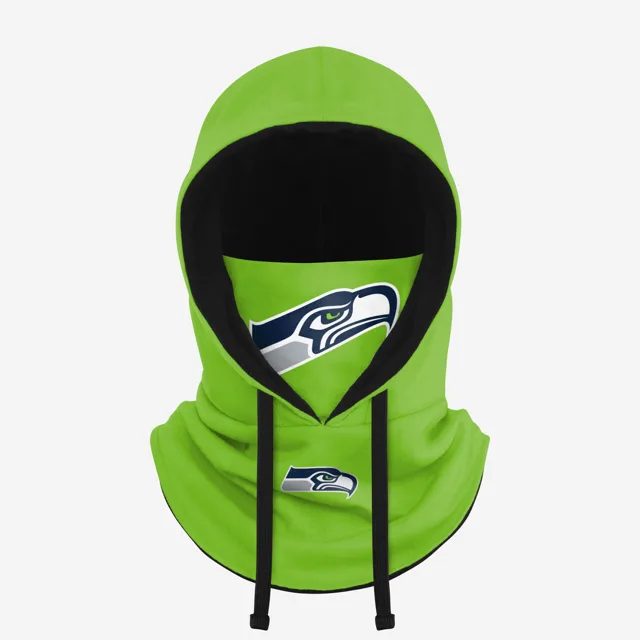 Seattle Seahawks Guêtre à capuche avec cordon de serrage de couleur alternative de l'équipe