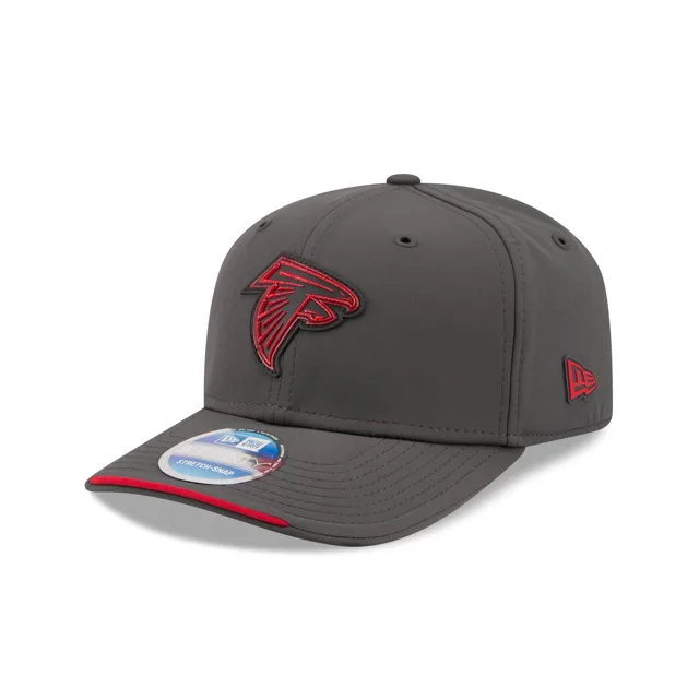 Atlanta Falcons 2026 Sideline Cold Weather 9SEVENTY Bonnet extensible à bouton-pression