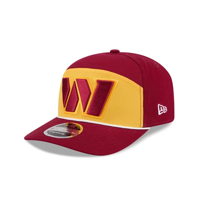 Washington Commanders Chapeau extensible à panneau divisé 9SEVENTY
