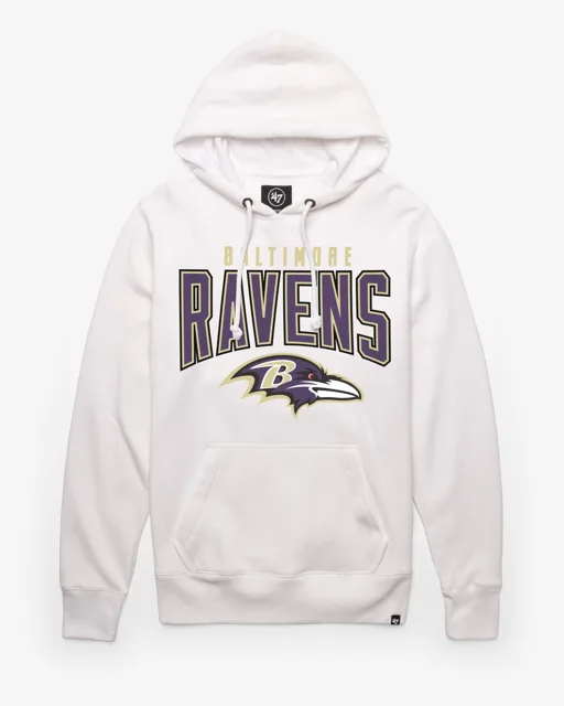 Baltimore Ravens ÉLÉMENTS DE L'ÉQUIPE ARCH '47 HEADLINE HOOD