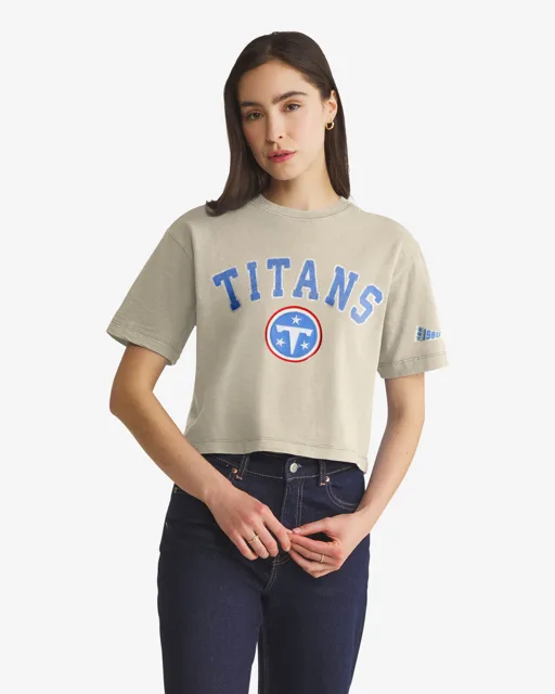 Tennessee Titans ELMORE BIEN PORTÉ '47 HEAVY SLUB TEE FEMME