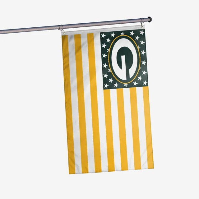 Green Bay Packers Drapeau horizontal des étoiles américaines