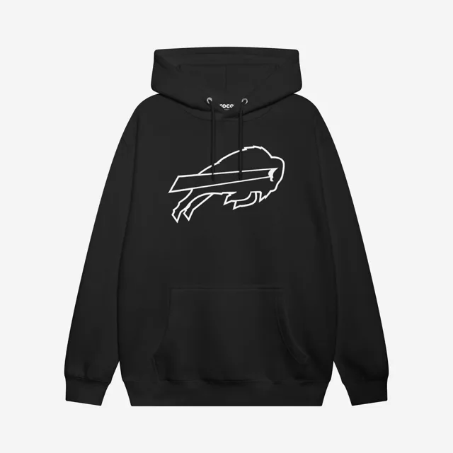 Buffalo Bills Sweat à capuche blanc avec logo