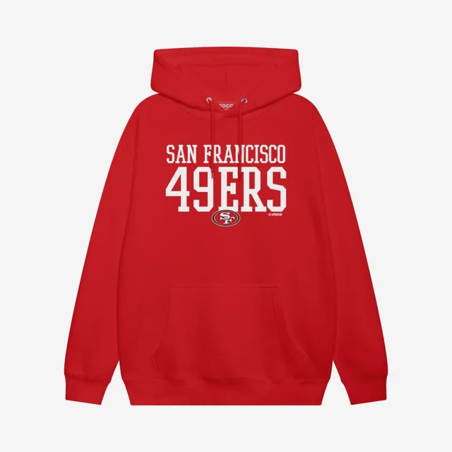 San Francisco 49ers Sweat à capuche avec mot en gras