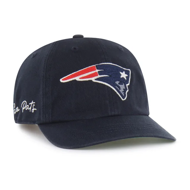 New England Patriots COUTURE LATÉRALE DE CHAÎNE '47 CLEAN UP VISIÈRE COURTE
