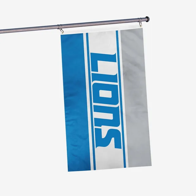 Drapeau horizontal Detroit Lions