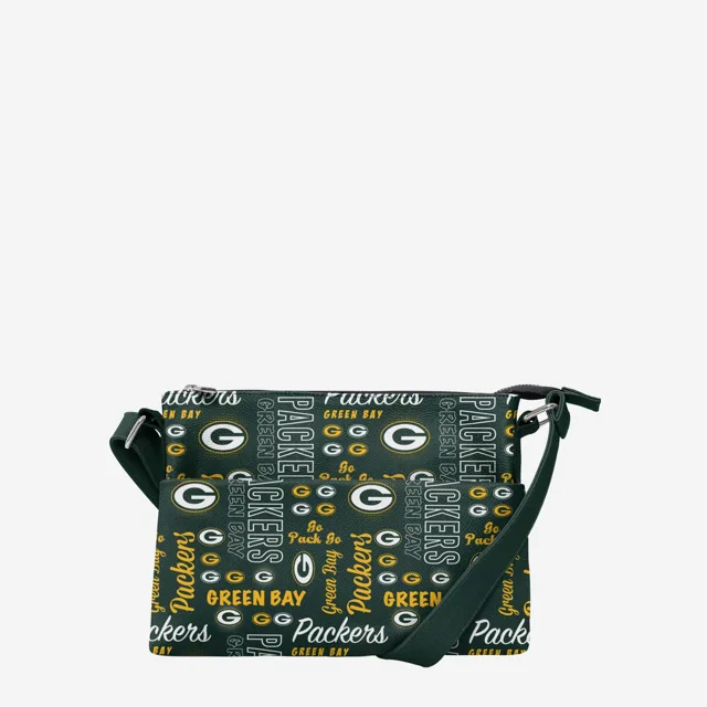 Green Bay Packers Sac fourre-tout pliable de la collection imprimée de style spirituel