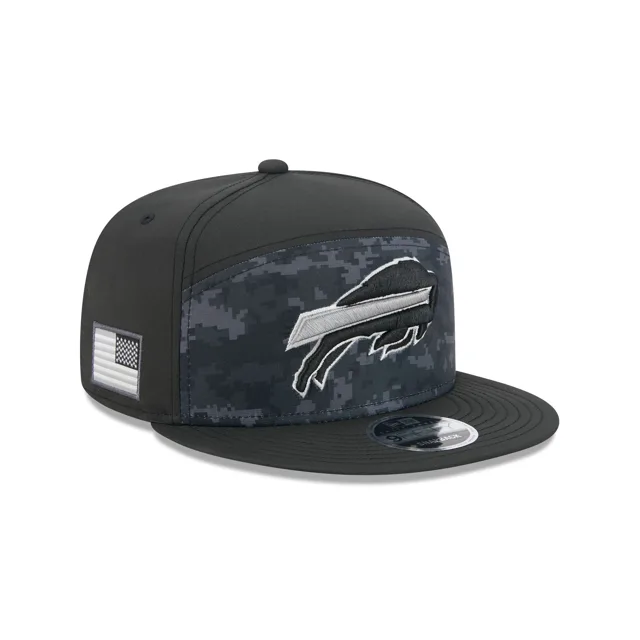 Buffalo Bills 2026 Salut au service Panneau divisé 9FIFTY Snapback Hat