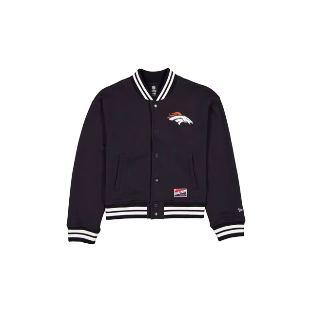 Denver Broncos Throwback Veste à bouton-pression pour femme