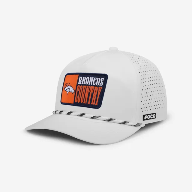 Casquette RF avec slogan Denver Broncos Poly Pro Marquee