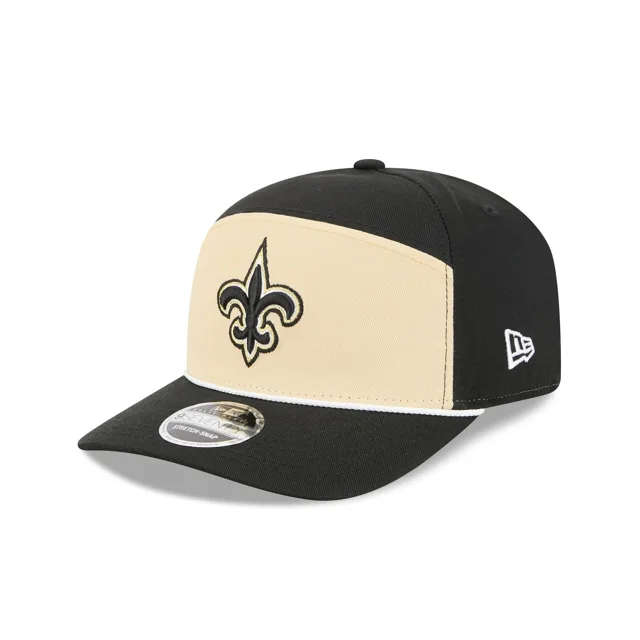 New Orleans Saints Chapeau extensible à panneau divisé 9SEVENTY