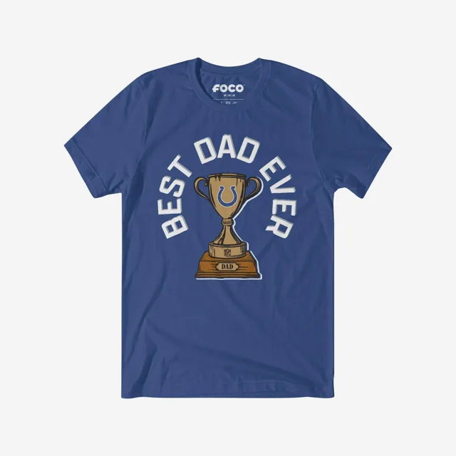 Indianapolis Colts T-shirt Trophée du meilleur papa de tous les temps