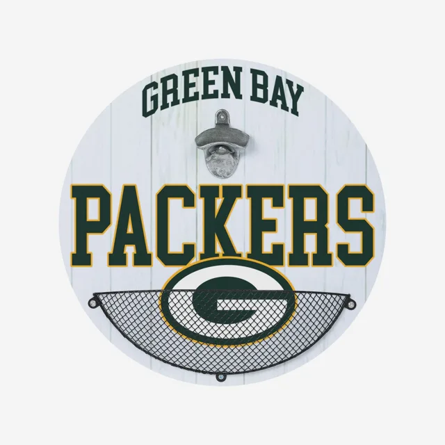 Green Bay Packers Ouvre-bouteille Cap Catcher Panneau mural