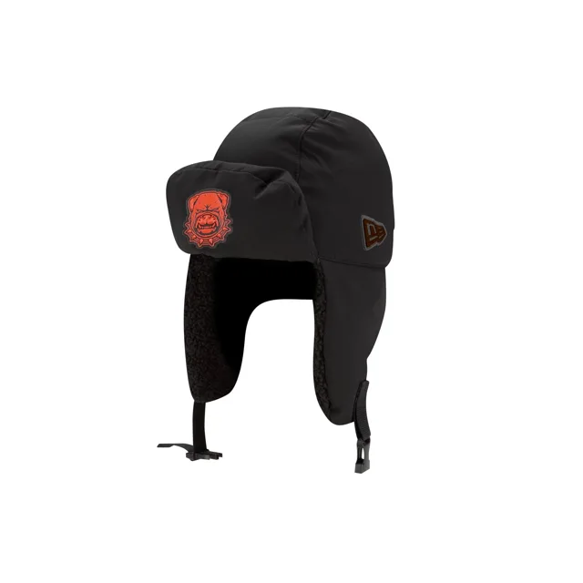 Cleveland Browns 2026 Sideline Chapeau de trappeur mode par temps froid