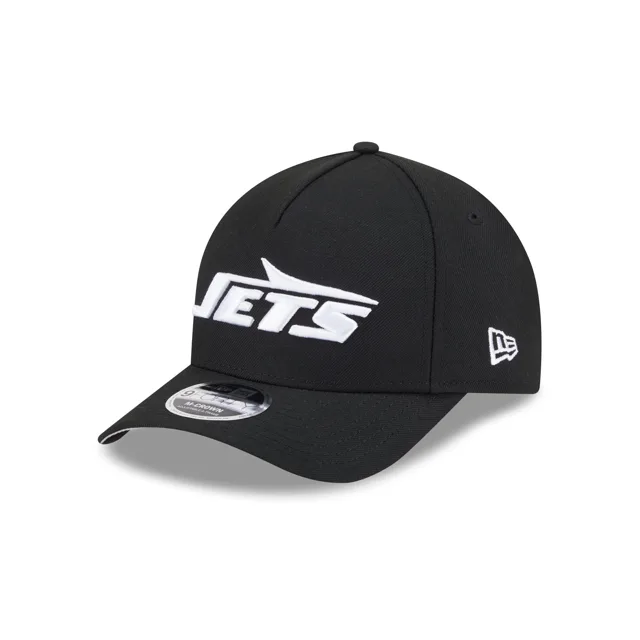 New York Jets Casquette Snapback 9FORTY M-Crown A-Frame noire et blanche
