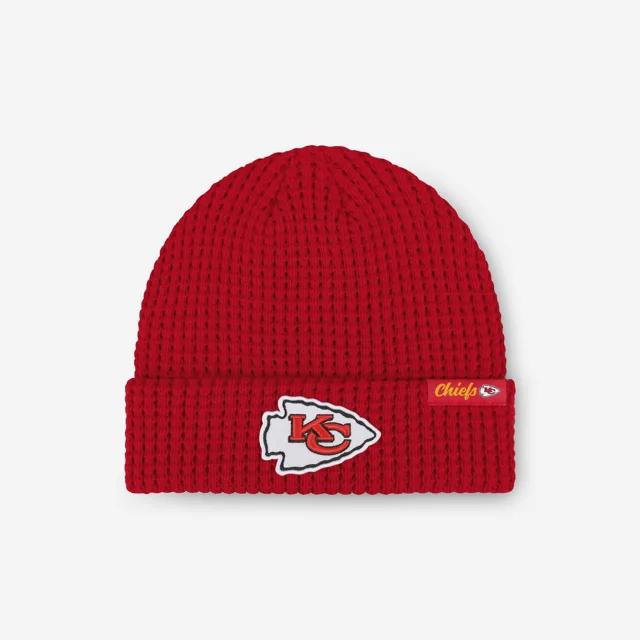Bonnet gaufré avec logo principal Kansas City Chiefs