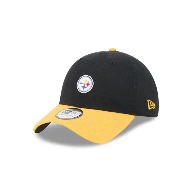 Pittsburgh Steelers Mini Logo Chapeau réglable bicolore décontracté classique