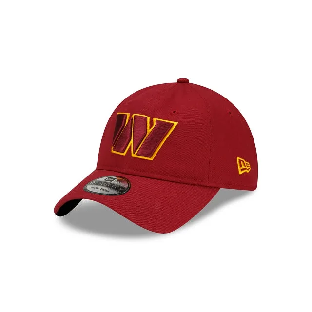 Washington Commanders Core Classic Rouge 9TWENTY Chapeau réglable