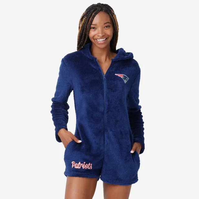 New England Patriots Pyjama une pièce court et confortable pour femme