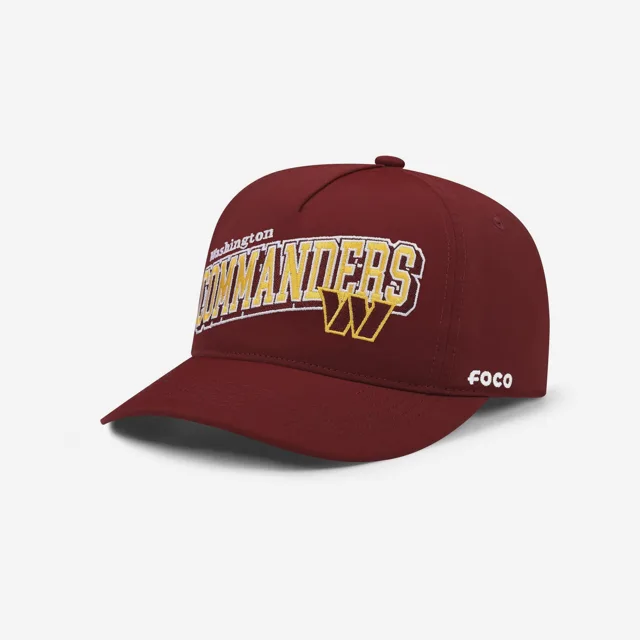 Washington Commanders Casquette RF Poly Marquee ondulée