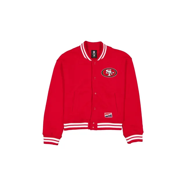 San Francisco 49ers Throwback Veste à bouton-pression pour femme